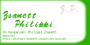 zsanett philippi business card